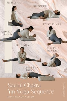 the yoga sequence is shown in this poster