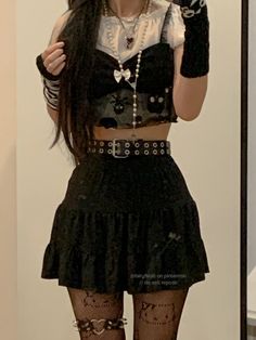 Fairygoth Outfit, E Girl Outfits, Looks Pinterest, Alt Outfits, Alt Fashion