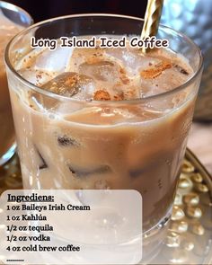 Coffee Tequila, Baileys Drinks, Baileys Cocktails, Liquor Recipes, Coffee Ingredients, Birthday Drinks, Summer Baking, Baileys Irish