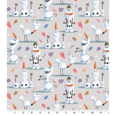 an image of snowmen and other things on a gray background