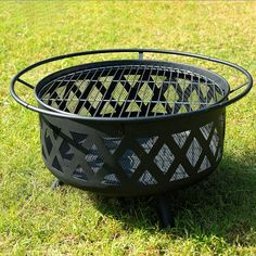 ITEM DETAILS      Product Type: Fire pit  Material: Steel  Fuel Type: Wood Burning  Product Size:30"x22"x10"  Pieces Included: Fire pit*1 spark screen*1 log poker*1 cover*1     ITEM FEATURES  The deep metal fire pit is made from durable 1.7mm gauge steel and finished with black high-temperature paint for long-lasting quality and resistance to rust; Portable function allows the fireplace to be moved anywhere and has a decorative cross weave pattern that complements any outside style  Fire bowl set includes metal spark screen for added safety from flying sparks, top quality waterproof and weather resistant round cover, built-in wood-burning grate for better airflow, and poker tool to easily control the flame  Quick and easy assembly allows this fire pit to be assembled in no time; Simply att Cooking Grill, Fire Pit Bbq, Round Fire Pit, Patio Fireplace, Gas Fire Pit Table