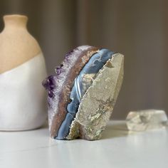 This is a unique Amethyst with unusual druzy cave formations on one side. The stone you will receive is the exact one as in the picture. ✧ MEASURES: Width: 2.5 in x Height: 4.5 in. Weight 1.7 lb (769 gr) Unique Healing Gemstone Geodes, Healing Gemstone Geodes, Spiritual Natural Stone Geodes Gift, Unique Healing Geodes, Spiritual Natural Stone Geodes As Gifts, Unique Geodes For Healing, Large Spiritual Geode Gift, Raw Stone Geodes In Mineral Crystal As Gift, Unique Large Stone Geodes As Gift