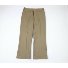 Vtg 70s Rockabilly Mens 36x30 Distressed Wool Wide Leg Bell Bottoms Pants USA Mens Pants Blemishes on the fronts of both legs. 11 inch leg open. 2 extra inches of material that can be let out of the inseam. USA made Mens size 36 (no tag, check measurements) Measurements are: 18 inches across the waist laid flat 30 inch inseam 40.5 inches from top to bottom Beige Wool US Shipping is FREE Canada is $15 and International is $24 Check out my other items in my store! PR250 Bell Bottoms Pants, Pants Vintage, Bell Bottom Pants, Vintage Pants, Pantalon Large, Vintage Wool, Mens Trousers, Bell Bottoms, Bottoms Pants