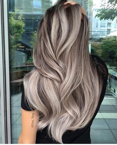 P I N T E R E S T: TATIANA SAFIEH Beige Hair Color, Beige Hair, Guy Tang, Hair Envy, Gray Hair, Grey Hair, Great Hair, Silver Hair