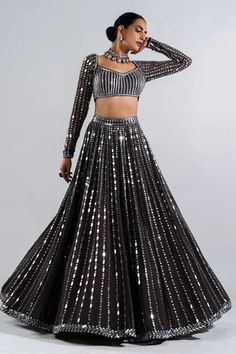 Evening Sharara With Mirror Work For Festivals, Bollywood Style Lehenga With Mirror Work For Evening, Party Wear Lehenga With Mirror Work For Evening, Semi-stitched Mirror Work Choli For Evening, Bollywood Anarkali Set With Mirror Work For Evening, Evening Party Wear Anarkali Set With Mirror Work, Evening Anarkali Set With Mirror Work, Party Wear Anarkali Set With Mirror Work For Evening, Festival Evening Lehenga With Mirror Work