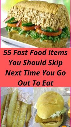 fast food items you should skip next time you go out to eat