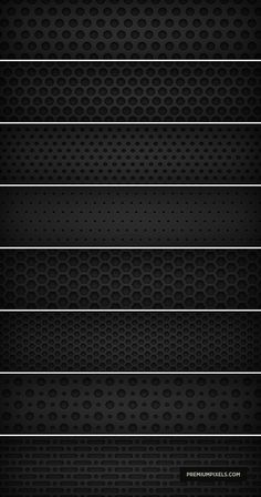 black metal texture background with dots and horizontal lines in the center, on top of each other