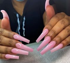 Nails Aesthetic, Colored Acrylic, Exotic Nails, Long Acrylic Nails Coffin, Thanksgiving Nails, Pink Nail, Fire Nails, Coffin Nails Designs, Nail Shop