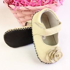 These Adorable Mary Jane Style Baby Shoes Are Perfect For Any Special Occasion Or Everyday Wear. With A Snap Closure, They Are Easy To Put On And Take Off, And The Faux Leather Outsole Makes Them Comfortable For Little Feet. They Come In A Beautiful Beige Color With A Patent Leather Upper Material That Will Make Any Little Princess Feel Like Royalty. The Shoes Feature A Variety Of Themes Including Easter, Flowers, Roses, Butterflies, Holidays, Baby Showers, Birthdays, Special Occasions, St. Patr Cute Cream Non-slip Booties, Spring Booties With Soft Sole And Round Toe, Cute Non-slip Leather Booties, Non-slip Leather Booties, Cute Leather Booties With Non-slip Details, Cute Leather Non-slip Booties, Cute Leather Spring Booties, Cute Cream Booties With Soft Sole, Cream Booties With Round Toe For Playtime