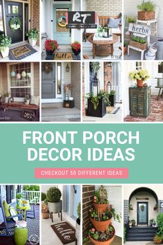 front porch decor ideas that are easy to make