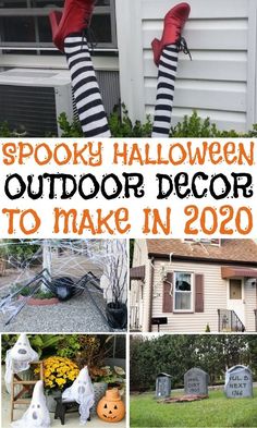 spooky halloween outdoor decor to make in 2020