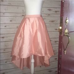 Super Fun Pink High Low Skirt By Rag Therapy, Brand New With Tags And Perfect Condition. The Perfect Statement Piece For A Birthday Party, Would Look Amazing With A White Crop Top. Cover Photo Is A Stock Photo Used To Show Fit And Style- I Only Have This Skirt In Pink Waist Measures Approximately 27 Inches. Spring Party Bottoms With High-low Hem, Party Skirt With High-low Hem And Lining, Party High-low Hem Lined Skirt, High Low Skirt, White Crop, Cover Photo, White Crop Top, Cover Photos, High & Low