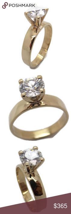 14k Yellow Gold Solitaire Ring With Clear Cz Stone 14K YELLOW GOLD SOLITAIRE RING WITH CLEAR STONE. THE RING IS 100% HANDMADE AND MANUFACTURE BY US. WE PROVIDE FREE SIZING FROM SIZES 5 TO 10. FOR ANY OTHER SIZES AN EXTRA FEE OF $14.99 WILL APPLY. WE CAN ALSO CHANGE THE STONE TO ANY COLOR, WITH NO ADDITIONAL FEE. Jewelry Rings Yellow Gold Solitaire Ring, Yellow Gold Solitaire, Gold Solitaire Ring, Clear Stone, Cz Stone, Solitaire Ring, Jewelry Rings, Yellow Gold, Womens Sizes