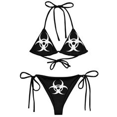 grunge style y2k bikini set boogzel clothing Emo Swimwear, White Y2k, Y2k Swimsuit, Cute Emo, Grunge Style, Y2k Grunge, Grunge Fashion, Women Swimsuits, Fashion Games