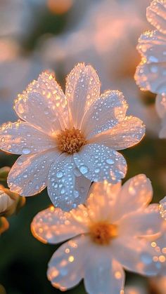 Calm Pictures Aesthetic, Water Droplets On Flowers, Dewdrop Flower, Droopy Flowers, Enchanted April, Raindrops On Roses, Pretty Flowers Pictures, Content Creating, A Dark Room