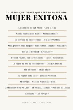 the menu for muer extosa, which is written in spanish and english