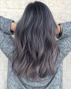 Ashy Grey Balayage, Grey Balayage, Gray Balayage, Glam Squad, Hair Inspiration Color, Cut And Color, Hair Trends, Hair Goals, New Hair