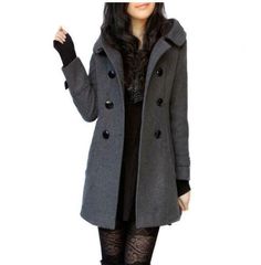 Winter Women's Slim Fashion Double Breasted Wool Blend Long Pea Coat with Hood Item description Brand Unbranded Size S-5XL Size Type Regular Style Overcoat Country/Region of Manufacture China Fit Classic Occasion Casual Pattern Solid Season Winter Sleeve Length Long Sleeve Type Coat Vintage No Year of Manufacture 2020-2029   Shipment Payment Return & Warranty Service & Feedbacks Shipment 1.We Ship to Worldwide. 2.Delivery time depends on destination and other factors, it may takes up to 15-30 da Windbreaker Women, Long Peacoat, Hooded Winter Coat, Womens Windbreaker, Cotton Coat, Woolen Coat, Winter Jackets Women, Cashmere Wool, Hooded Coat