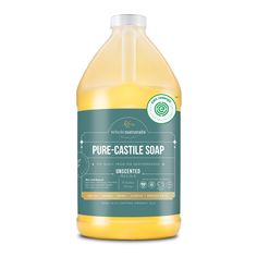 PRICES MAY VARY. EWG VERIFIED PRODUCTS, USA MANUFACTURED & THE ONLY CERTIFIED PALM OIL FREE PURE CASTILE LIQUID SOAP UNSCENTED antibacterial soap ON AMAZON. Our castile soap unscented is a mild formula free of essential oils and 2-3x more concentrated than regular soaps and cleansers! More fragrance-free soap per bottle means less waste in packaging! As a concentrate, it’s easy to dilute and still remain effective! Available in a convenient 64 oz bottle (1/2 gallon). CERTIFIED ORGANIC. Our origi Get Rid Of Aphids, Castille Soap, Soap Liquid, Organic Body Wash, Pure Castile Soap, Liquid Castile Soap, Baby Soap, Antibacterial Soap, Castile Soap