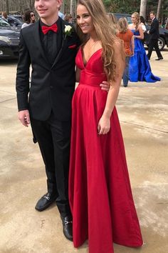 Check out this great offer I got! #shopping Vestido Charro, Homecoming Pictures, Prom Couples, Prom Dress Evening, V Neck Prom Dresses, Prom Dresses Two Piece, Prom Suits, Gowns Prom, Red Prom