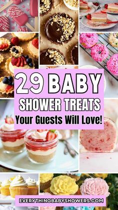 baby shower treats that are very cute