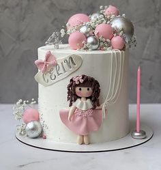 Torte Za Prvi Rodjendan Za Decake, Cake Designs Doll Cake Design, Sitting Doll Cake Design, Batman Birthday Cakes, 20 Birthday Cake, Royal Wedding Cake, Girly Cakes