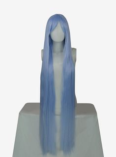 Long Blue Hair, Jinx Cosplay, Long Straight Wig, Wig Straight, Blue Wig, Epic Cosplay, Hair Replacement, Long Wigs, Straight Wig