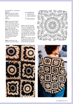 crochet patterns for afghans and shawls, with instructions to make them