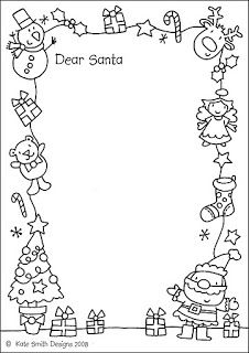 the santa letter template is shown on an iphone screen