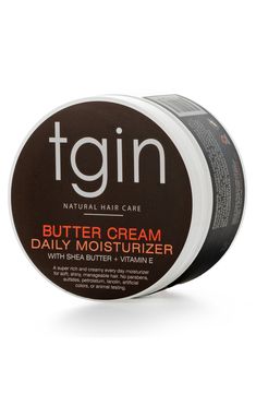 What it is: A super-rich and creamy hair moisturizer that hydrates dry curls and coils for soft, shiny, manageable hair.Who it's for: Anyone with natural or textured hair.What it does: This daily hair moisturizer is enriched with shea butter, cocoa butter and Vitamin E to give your strands the moisture they need and crave. It reduces frizz and flyaways, improves manageability and promotes healthy hair growth, shine and softness.How to use: Use daily or every other day as needed. Apply a small am Daily Moisturizer For Natural Hair, Moisturizer For Natural Hair, Best Curl Cream, Winter Lip Color, Deep Conditioner For Natural Hair, Diy Dry Shampoo, Kid Hairstyles, Honey Mask, Conditioner Hair