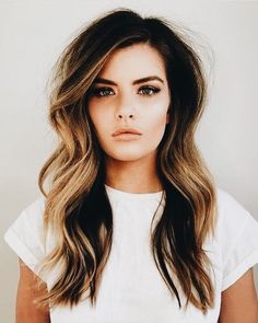 Old Hollywood Hairstyles, Hollywood Hairstyles, Old Hollywood Hair, Mermaid Hair Color, Dark Brunette Hair, Cool Braid Hairstyles, Hair Color And Cut, Haircuts For Long Hair, Modern Times