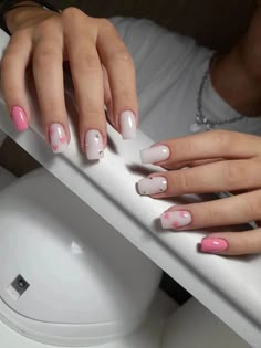 Beauty Hacks Nails, Nail Art Images, Subtle Nails, Simple Gel Nails, Grunge Nails, Summery Nails