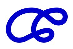 an image of the letter c in blue