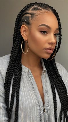 Half Braids Half Down Down Braids Hairstyles, Half Head Braids, Bob Aesthetic, Aesthetic Hairstyles 90s, 90s Braids, Half Braids, Braided Bob