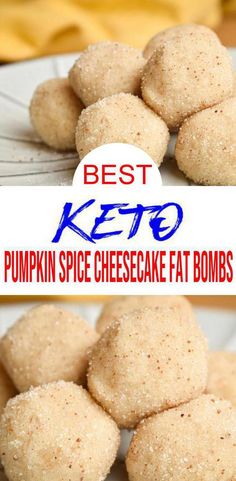 Get the BEST pumpkin recipe here. Check out these keto pumpkin cheesecake bites. Easy low carb cheesecake pumpkin recipe. Make these NO BAKE pumpkin fat bombs w/ this simple idea. Homemade from scratch cheesecake pumpkin fat bombs. Sugar free pumpkin recipe to serve for Halloween, Thanksgiving or Christmas. Great keto desserts, low carb snacks or treat. For more ketogenic diet #pumpkin recipes see KimspiredDIY #cheesecake Spice Cheesecake, Cheesecake Easy, Pumpkin Spice Cheesecake, Food Simple, Pan Sin Gluten, Pumpkin Recipe, Fat Bomb, Keto Pumpkin, Low Carb Snack