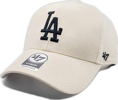 the los angeles dodgers'47 cap is shown in white