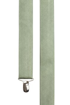 Grosgrain Solid Sage Green Suspender | Men's Suspenders | Tie Bar Sage Green Suspenders, Suspenders Outfit, Men's Suspenders, Sage Green Tie, Navy Suit Wedding, Green Suspenders, Groom Suit Grey, Olive Green Weddings, Rustic Style Wedding