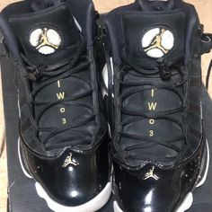 Black Jordan 6 Rings Sneakers Jordan 6 Rings, Black Jordans, Shoes Jordan, Jordan Black, 6 Rings, Jordan 6, Jordans For Men, Jordan Shoes, Athletic Shoes