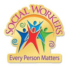 the logo for social workers every person matters