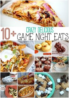 the top ten game night eats for kids to enjoy and eat on their own plate