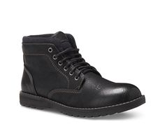 Eastland-Finn Boot Give your shoe collection a fresh update with the Finn boot from Eastland. This lace-up pair features a leather upper and Memory Foam insole for added comfort in each step you take! Casual Lace-up Work Boots With Reinforced Toe, Casual Combat Boots With Lacing, Casual Walking Boots With Laces, Casual Ankle-high Laced Boots, Casual Lace-up Boots With Lacing, Casual Lace-up Boots For Walking, Rugged Lace-up Boots With Textured Sole, Casual Combat Boots With Laces, Casual High-top Chukka Boots With Reinforced Toe