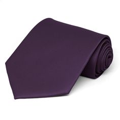 This tie is sharp! This royal plum extra long tie is ideal for big and/or tall men. It boasts an extra, extra long 67-inch length. It's made from durable polyester and has a really light satin finish. Not too shiny, not too matte. You're going to love this color with a navy blue suit, but it looks great with dark gray and black, too. We recommend this shade for a muted deep purple color. Product Features • Traditional 3.5" width, at the widest point• Extra, extra long 67" length• Color is royal Dark Gray Suit, December Wedding, Tall Men, Deep Purple Color, Navy Blue Suit, Purple Tie, Purple Pattern, Black Shirt Dress, Polyester Satin