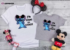 Disney Stitch Shirt, Disney Vacation Shirt, Lilo and Stitch, Disney Matching Shirt, I'm Going To Disney Stitch Shirt Lilo And Stitch Disney, Going To Disney, Disney Vacation Shirts, Matching Disney Shirts, Disneyland Outfits, Family Shirts Matching, Stitch Shirt, Adventures By Disney, Disney Vacation