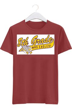 Here is a A-League 8th Grade Grad T-Shirt Design Custom Tee, Custom Tshirt Design, Custom Tees