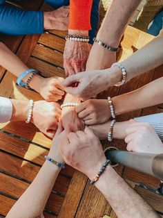 This bracelet is handcrafted using semi-precious stones and a silver plated bead, showcasing our “spotlight” logo. Elastic stretch bracelet Available in three sizes: S/M: fits up to a 6.5 inch wrist comfortably M/L: fits up to a 7 inch wrist comfortably XL: fits up to a 7.75 inch wrist comfortably Handle with care, keep away from water Shop The Spotlight Project Collection and join the mission to raise employment and awareness for some amazing people. Every bracelet purchased provides jobs for p Spotlight Logo, Pink Beaded Bracelets, Awareness Bracelet, People With Disabilities, Rainbow Beads, Silver Logo, Purple Stones, Bead Charm Bracelet, Rhinestone Bead