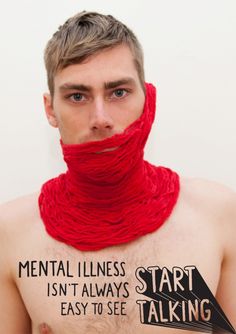 Seeing Mental Illness -  The first step is to start talking. Mental Health Photography, Mens Mental, Health Awareness Poster, Positive Posters, Health Campaign, Mental Health Campaigns, Health Photography, Health Posters, Text And Image