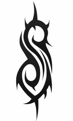 Slipknot Tattoo, Metal Tattoo, Band Tattoo, Band Logos, Tattoo Design Drawings, Letter S, Inspirational Tattoos