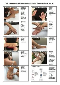 a poster with instructions on how to use the hands