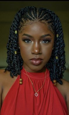 Fulani Braids: Get Inspired & Learn How To Take Care! - TheMakeup Sistas Tyler Perry Hairstyles, Braids For Oval Face Shape Black Women, Braids In Front Twist In Back, Aaliyah Hair, Cabello Afro Natural, Black Ponytail, Work Hair