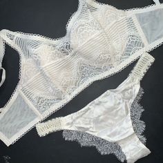 Stunning Victoria&Apos;S Secret Lingerie Set,Includes:1)32dd Bra2)S Silk Panty !!!Perfect As A Gift!!!Extremely Beautiful!!! Dear Buyers, Also Pls, Ask Questions Before Buying Please!I&Apos;Ll Be Happy To Answer Them ))) All Sales R Final, So No Returns Please. Check Out My Other Vs Items. * I&Apos; M Aiming At Getting A 100% Positive Rating, So Please Make Sure You Leave 5 Stars After You Receive Your Beautiful Items))) I Will Do The Same For You! I Do Combined Shipping, So You&Apos;Re More Tha Elegant White Bottoms With Lined Body, Elegant White Lined Bottoms, Victoria's Secret Lace Party Bottoms, Elegant Victoria's Secret Sets, Victoria's Secret Lingerie, Vs Pink Bras, Satin Bra, Strappy Bralette, Nike Tennis Dress